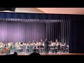 2022 winter concert 7th grade band