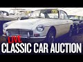 LIVE CLASSIC CAR AUCTION - 27 FEBRUARY 2021