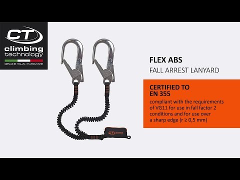 Video: Safety Lanyard: Double With Shock Absorber And Nylon, Double-shoulder Textile Tape For Work At Height, Instruction Manual