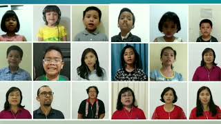 BE 792 Pasu-pasu hami o Tuhan ( video collab anak-anak wil 5 & guru Sekolah Minggu HKBP Makassar )