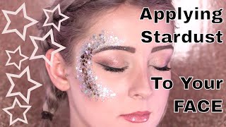 How to Apply Stardust Body Glitter to Your Face screenshot 5