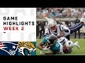 Patriots vs. Jaguars Week 2 Highlights | NFL 2018