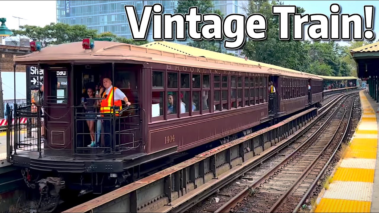 ⁴ᴷ⁶⁰ BRT Gate Car Museum Train at the 2023 Parade of Trains