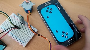 Arduino Uno 로 HC-06 블루투스 모듈과 ULN2003 드라이버 28BYJ-48 스테핑모터를 사용해서 블투투스로 스텝모터 제어해 보기_10도씩 정회전&역회전