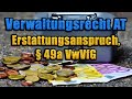 Claim for reimbursement, § 49a VwVfG - Administrative Law AT 25
