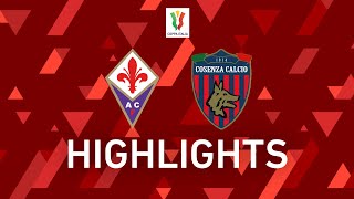 Fiorentina 4-0 Cosenza | Doppietta di Vlahović regala il turno alla Viola | Coppa Italia 2021/22
