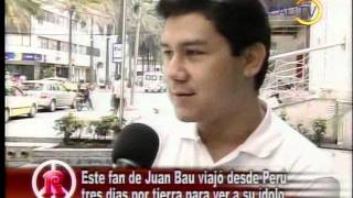 Juan Bau y sus fans Jose Rojas