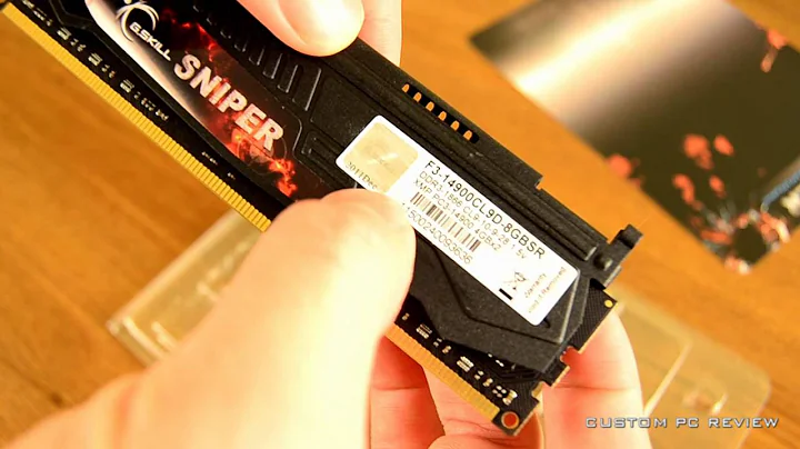 Gskill Sniper 8GB DDR3 1866MHz Memory Unboxing