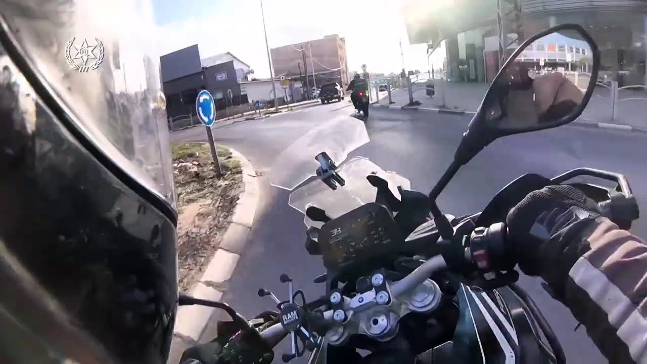 מרדף השוטרים הסתיים בתאונה