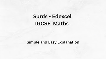 Surds - Edexcel IGCSE Maths B
