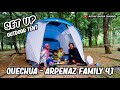 Mendirikan Tenda Bersama Keluarga | QUECHUA - ARPENAZ FAMILY 4.1 TENT SETUP (SUB ENG) | [露營趣]露營帳篷開箱
