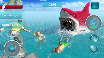 Hungry Shark Simulator - Wild Attack Game 2020 Android Gameplay