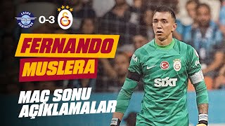 📺 Fernando Muslera'nın maç sonu açıklamaları | #ADSvGS