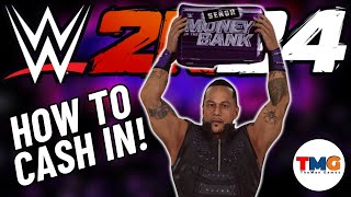 WWE 2K24 : All Ways to Cash in Money In the Bank on Universe Mode Tutorial!