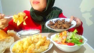 Karnabahar Kizartmasi-Dana Ci̇ğer-Salata Ürkçeasmr