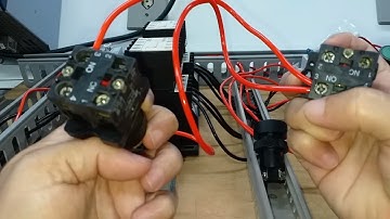 Comandos elétricos:Aula 76- Montagem do circuito de comando-Partida Direta com reversão instantânea