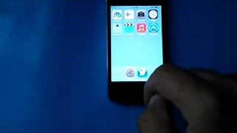 iPhone Multitasking Gesture Glitch iOS 7 (4/4)