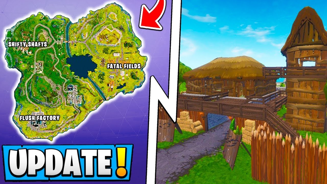 New Fortnite Update New Small Map Confirmed 8 02 Item Viking Village Poi U Rantv