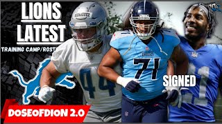 Lions Training Day 11: SIGN T Kendall Lamm/ Updated 53 Man Outlook/ Goff On 2022