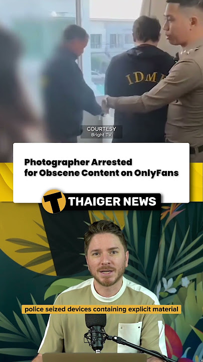 Photographer Arrested for Obscene Content on OnlyFans