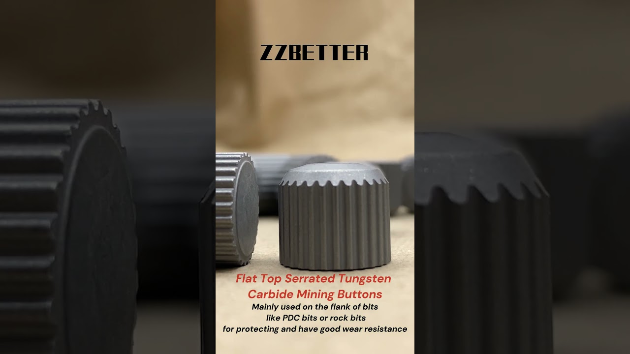 What are Tungsten Carbide Serrated Buttons