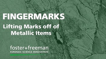 Forensics Uncovered: How to Develop Fingerprints on Metallic Objects - foster+freeman DCS® 5