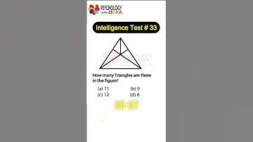 Intelligence Test #33 | non verbal | Psychology with Sidra |