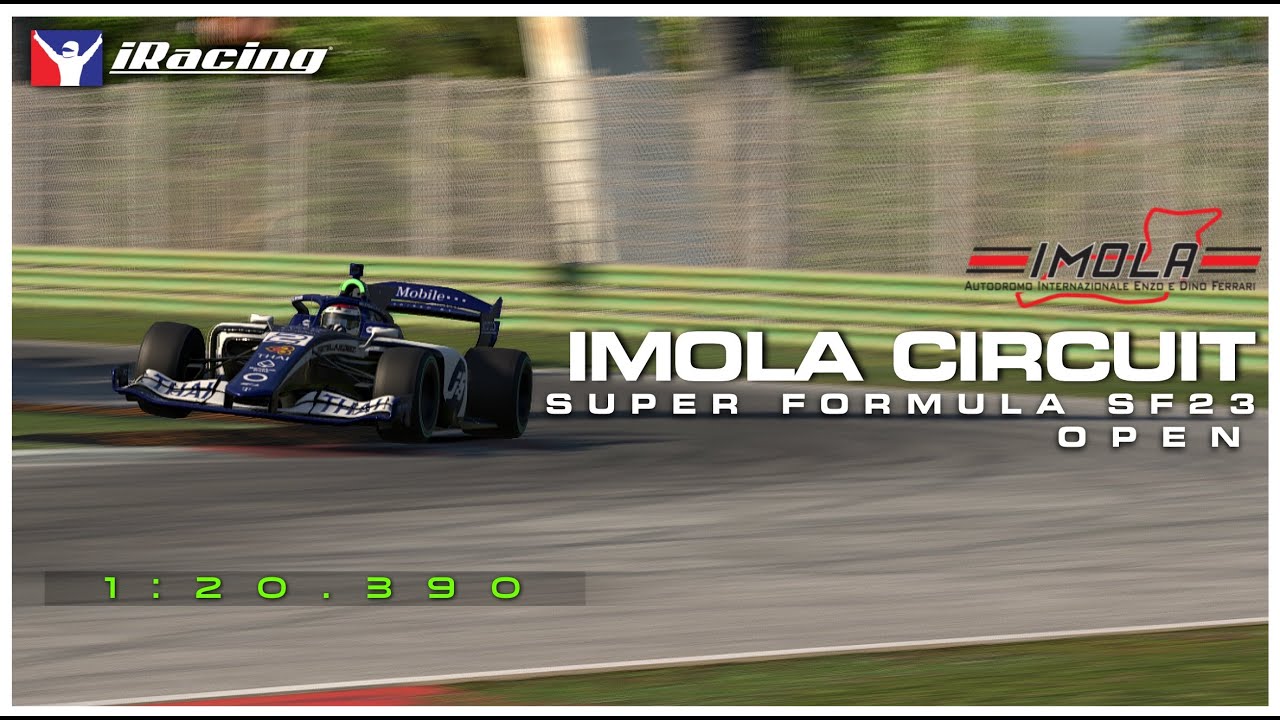 iRacing Super Formula Open | 2025 S4 Imola Circuit Race Hotlap (