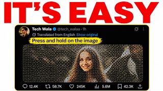 Press & Hold Image Effect Tutorial | X Viral Trend