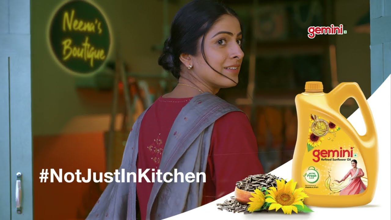 Gemini Refined Sun Flower Oil (Hindi - 20 sec)