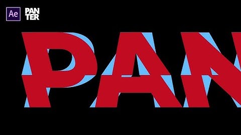 Wave Warp Sawtooth Text Effect | After Effects Tutorial