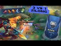 ZİLONG İLE SOLO NEREDEYSE MAÇI KAYBEDİYORDUK MİSTİK E DOĞRU #MLBB