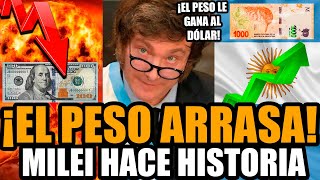 MILEI HACE HISTORIA ¡EL PESO LE GANÓ AL DÓLAR! | FRAN FIJAP