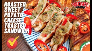 Roast Sweet Potato Grilled Cheese Sandwich | Potato Sandwich