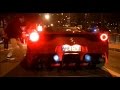 Ferrari 458 speciale with jp performance exhaust spitting flames amazing sounds