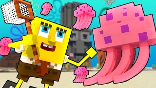 SPONGEBOB na LOVU MEDŮZ v Minecraftu...