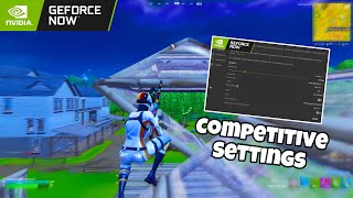 I Tried Geforce Now Competitive Settings In Fortnite Chapter 2 - Low Input Delay