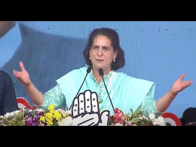 🔴LIVE: தெலுங்கானாவில் பிரியங்கா பிரச்சாரம் | Priyankaa Public Meeting Tandur, Telangana | Congress