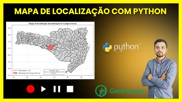 Mapa de localização com Python