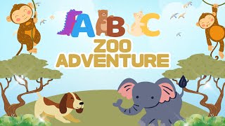 ABC Nursery Rhymes For Children's ! Learn A-Z With Animals | Fun Phonics for Preschooler
