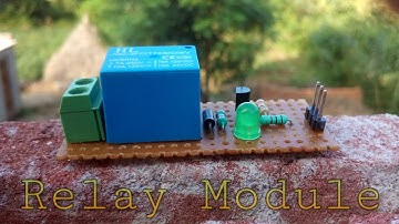 How to make Relay Module 5V at home | Easy Steps