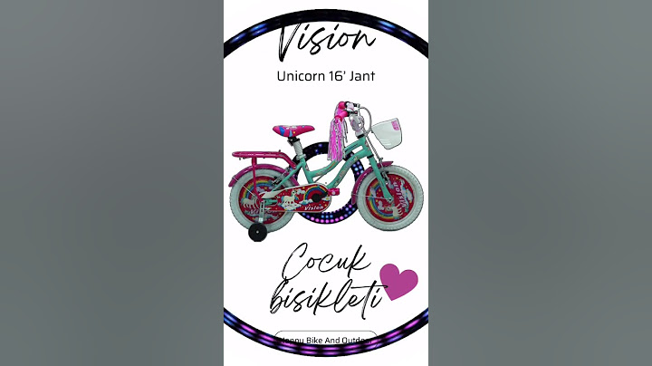 Vision Unicorn 16’ Jant Çocuk Bisikleti 🌟🌟🌟 # #bisiklet #çocuk #çocukbisikleti #unicorn