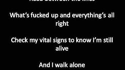 Green Day - Boulevard of Broken Dreams Lyrics.mp3  - Durasi: 4:20. 