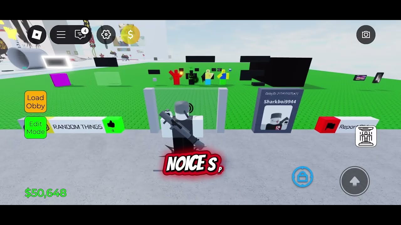 How to make the button timer invisible in obby creator - YouTube