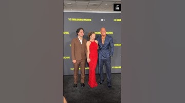 The Smashing Machine Premiere Night 🎬#bennysafdie#dwaynejohnson#emilyblunt #redcarpet#moviepremiere