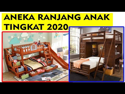 Video: Tempat Tidur Susun Anak-anak Ikea (27 Foto): Struktur Dua Lantai Dengan Sofa Dan Model Kayu Ganda 