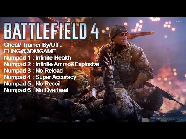 Download Battlefield 4 X64 Origin V1.1 8 Trainer for the game