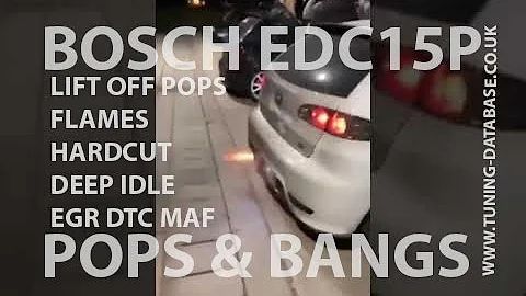 EDC15 1.9tdi flames hardcut / lift pops 1.9TDi VAG