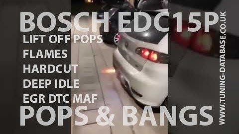 EDC15 1.9tdi flames hardcut / lift pops 1.9TDi VAG