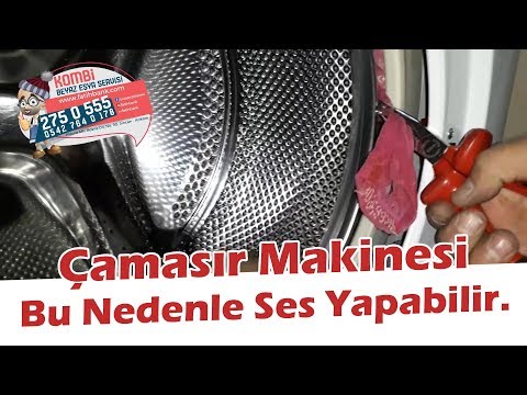 Çamaşır Makinalarınız Bu Nedenle Ses Yapabilir Dikkat!!! Nasıl Tamir Ederim?